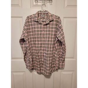 Jack Stone Mens Plaid Long Sleeve Button‎ Up Shirt